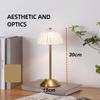 1 Set Dimmable Bar Counter Bedroom 3 Color Bedside Gold Led Table Lamp Touch Usb Rechargeable Desk Light