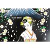 Castle Enterprise New Japanese Souvenir Hanging Scroll Fujihime Medium (84cm x 33cm), Made in Japan