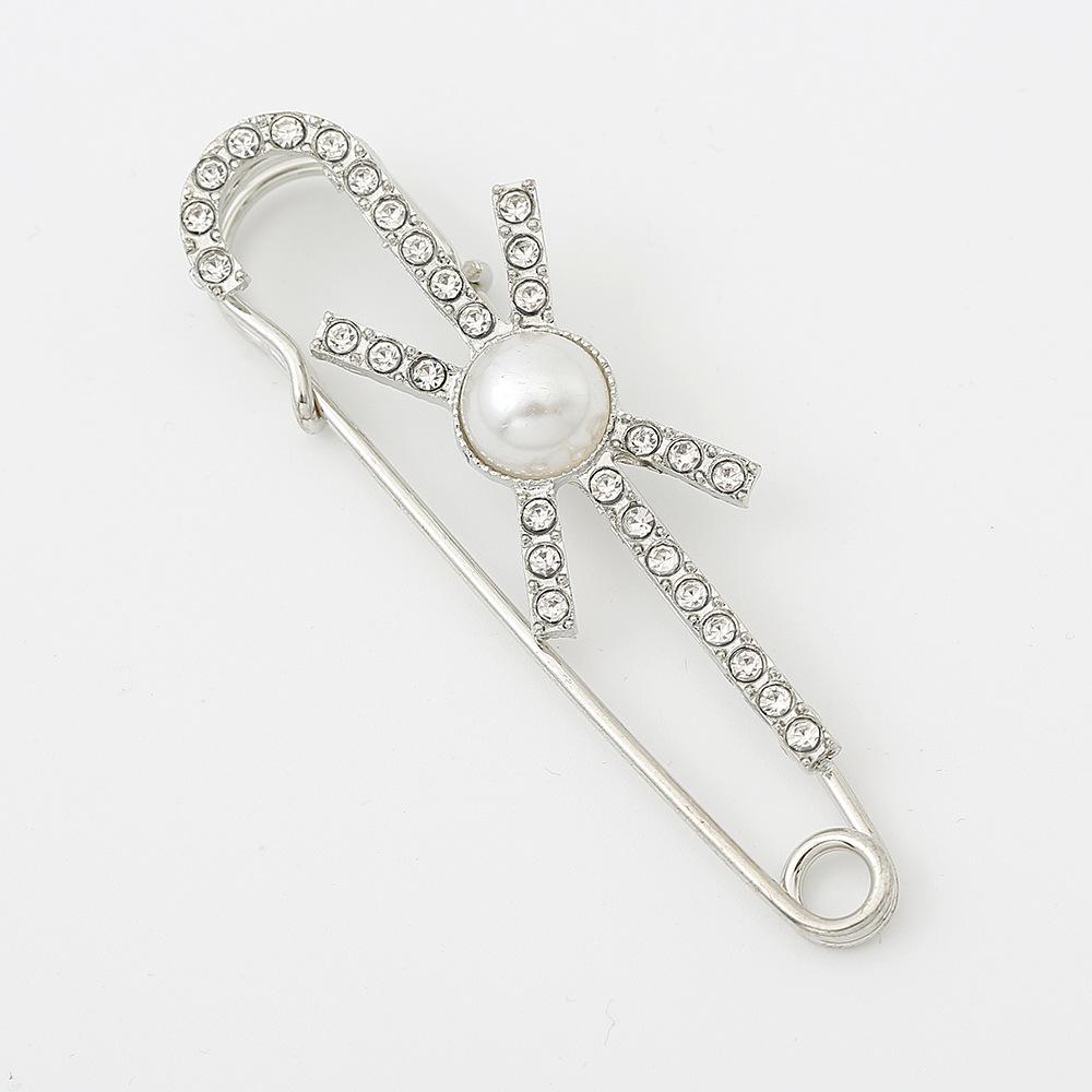 Women's Sweater Shawl Clip Brooch Safety Pins Decorative Waist Pants Extender Fashion Clothing Accessories