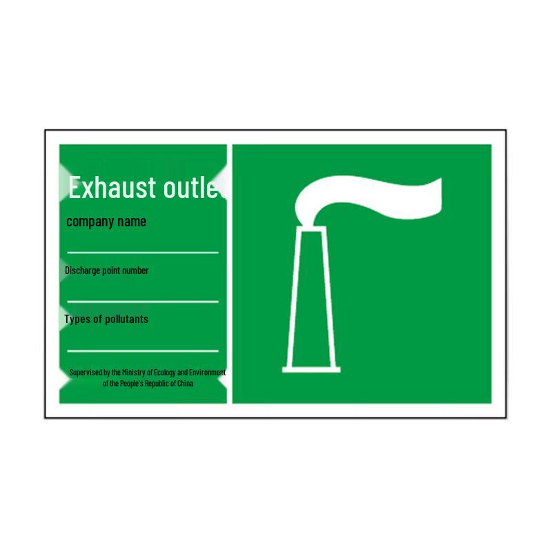 Moufu Environmental Warning Signs 300x480mm