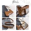 Bolsa de Ombro Harugio Ita Bag, Pequena, Mini, Transparente, Perfeita para Atividades Otaku, Brinquedos de Pelúcia, Y2K, e Bolsas Oshikatsu, Bonita, Estilosa e Popular