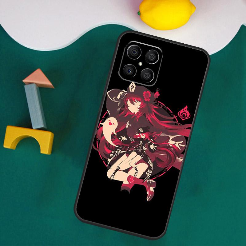 Genshin Impact Hu Tao Case For Honor 200 Lite 50 70 90 X9a X8a X8 X9 X8b X9c X9b Honor Magic 5 6 Pro 7 Lite Cover