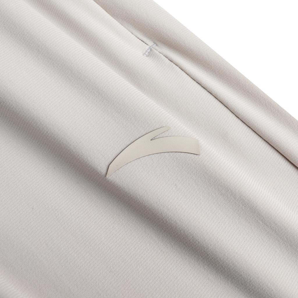 Anta Womens Knitted Sports Long Pants Summer Casual Pants Women bottoms Galaxy-Gray 962627307-5