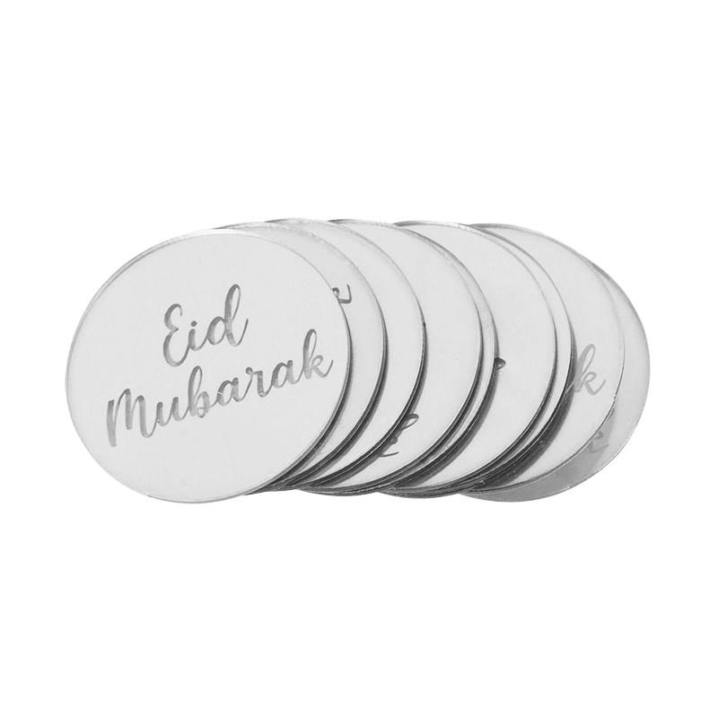 5/10 STÜCKE Eid Mubarak Kuchenaufsatz Gold Acryl Cupcake Topper Ramadan Kareem Backwerkzeuge Islamische Muslimische Party Kuchendekorationen