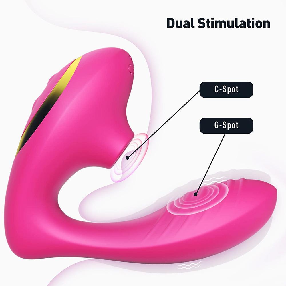 Female wear sucking tease vibrator clitoris vagina mastubator dildo waterproof second tide jumpers adult sucker sex toys product