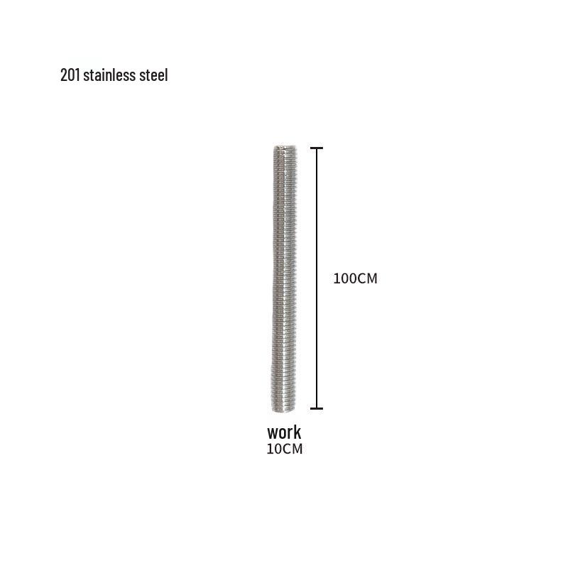304 Stainless Steel M8/M10 Threaded Rod Bolt Stud