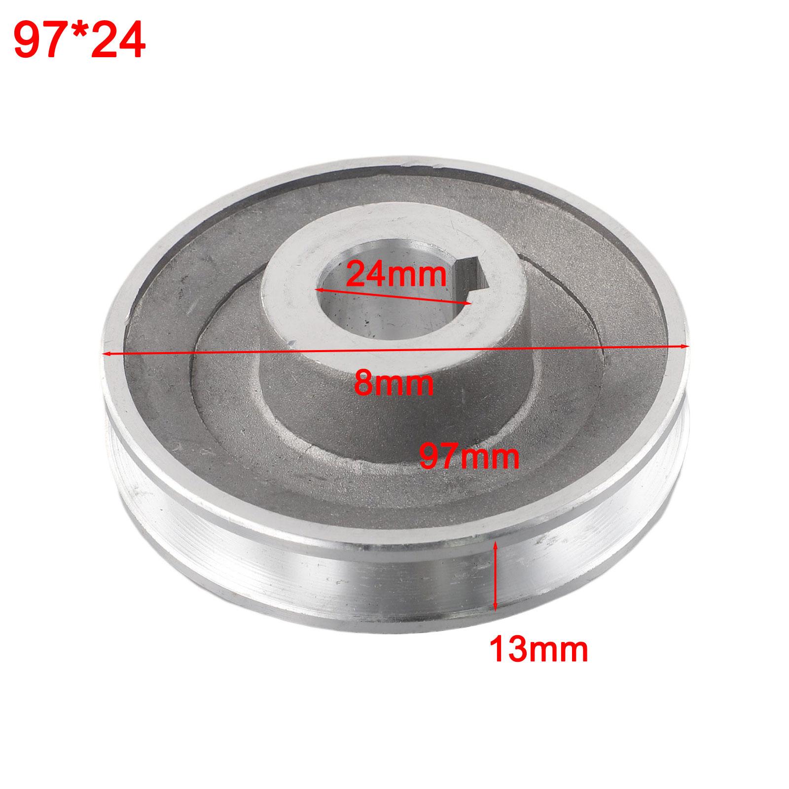 

A Type Belt Pulley Air Compressor Motor Pulley Single Groove Pulley Aluminum Construction Convenient Magnet Attachment