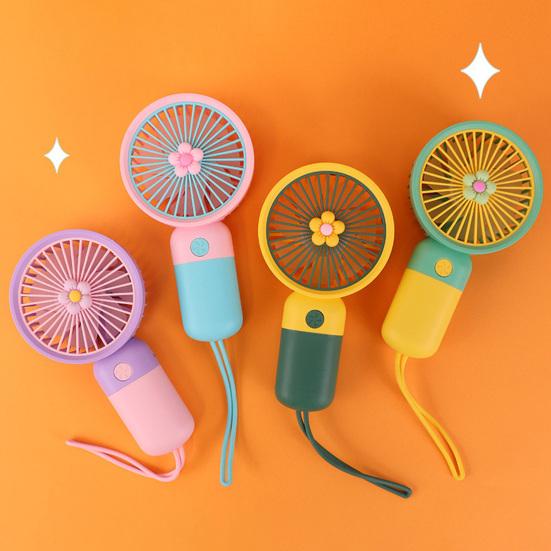 Praktický, kapesně napájený široký ventilátor 250mAh baterie Snížení teploty rozsahu