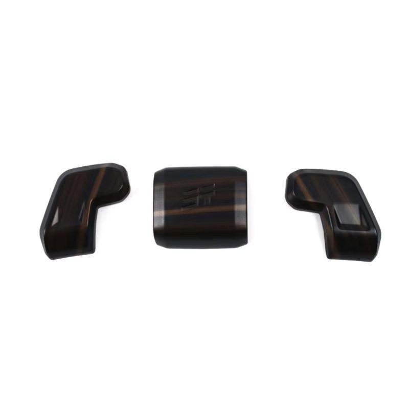 Vtear For Jetour T2 Traveler -2024 Gear Shift Cover Carbon Fiber Style Anti-Scratch ABS Interior Protective Accessories Part