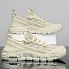 Herrenschuhe Sommer Neue Atmungsaktive Hohle Mesh-Schuhe Herren Sportschuhe Rutschfest Lässige Fly-knit Dad-Schuhe