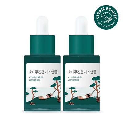 Ampola Calmante de Pinheiro Cica 30ml + 30ml Conjunto Duplo – Sérum Calmante e Reparador de Barreira