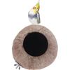  Natural Coconut for Shell Bird House for Parakeet Finch Sparrow Breeding Anti-Bi