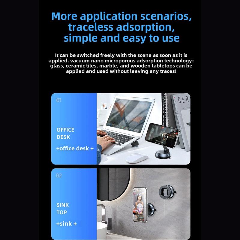 Magnetický držák telefonu do auta 360° nastavitelný držák mobilního telefonu pro všechny smartphony