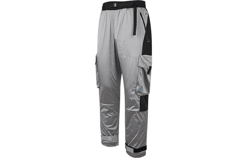 Adidas Casual Pants Men s Gray Moderate Cargo Pants IC9251 M