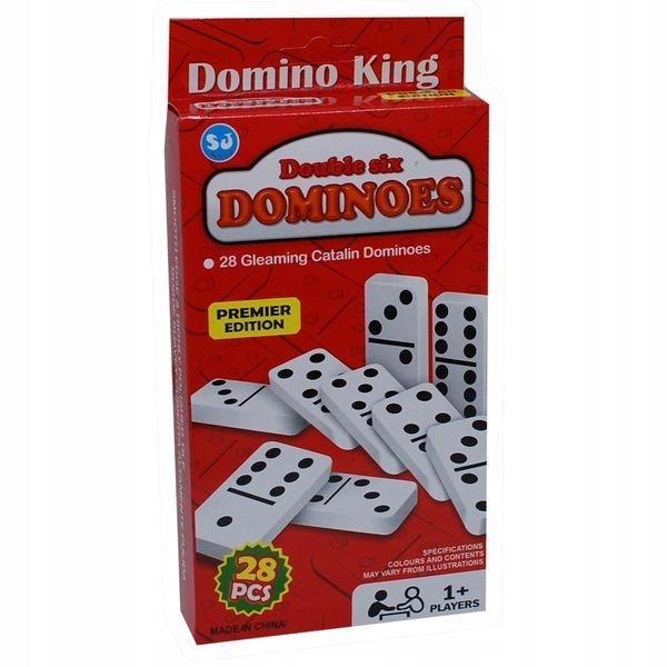 Classic Travel Dominoes 28 Pcs Pack 17x10x2.5 Cm - Family Game for Children and Adults
