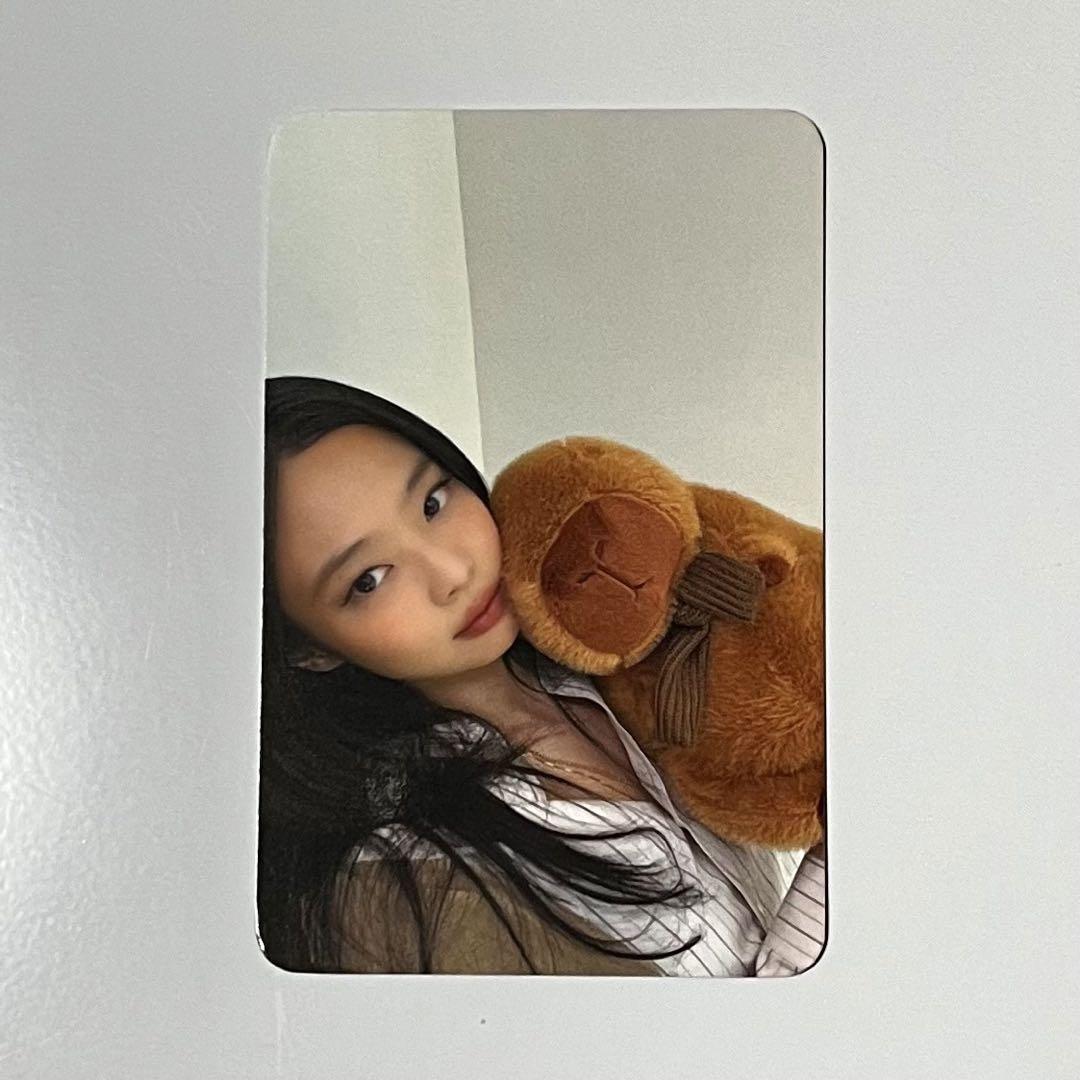 

[USED] BLACKPINK Jennie Ruby makestar bonus trading card Capybara