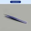 Anti-Static Stainless Steel Precision Tweezers, Curved Tip for Electronics, Eyelash Extensions, Manicure, Bird's Nest Picking, and Hair Removal.