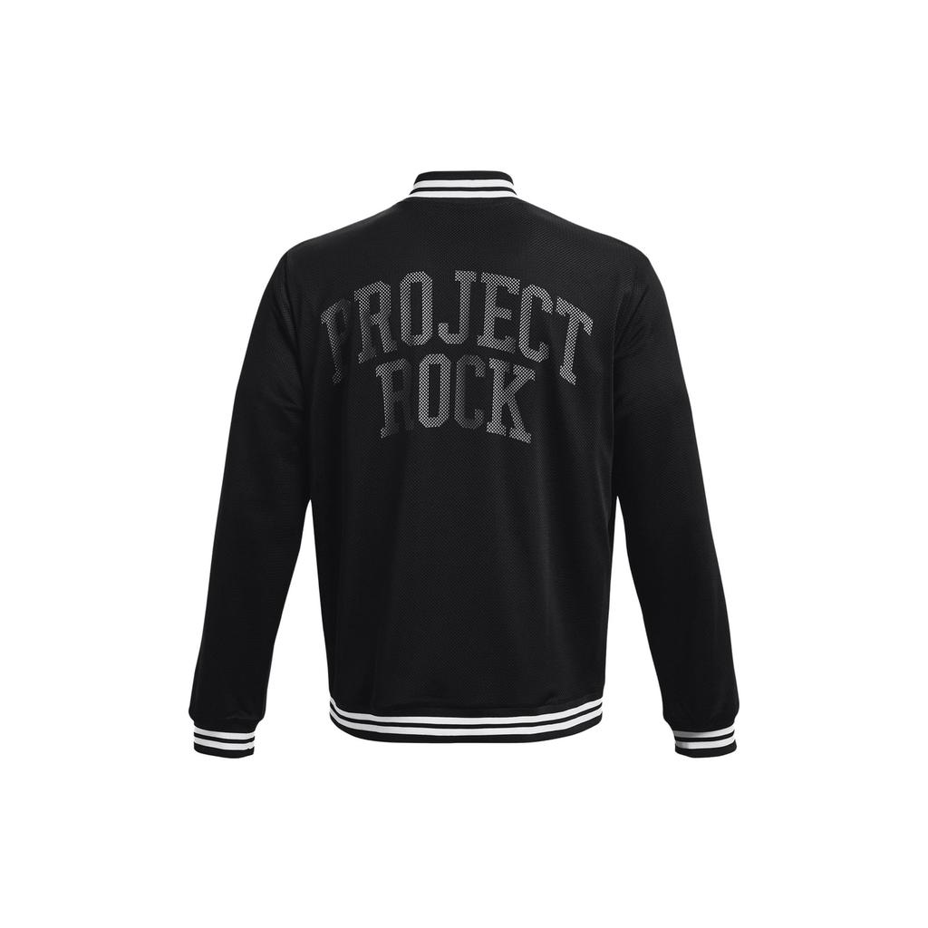 Under Armour Solid Color Single-Breasted Long Sleeve Jacket Men Jackets Black 1377437-001