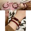 Premium New Chinese Style Red Glass Pixiu Bracelet For Women Handcrafted Jewelry