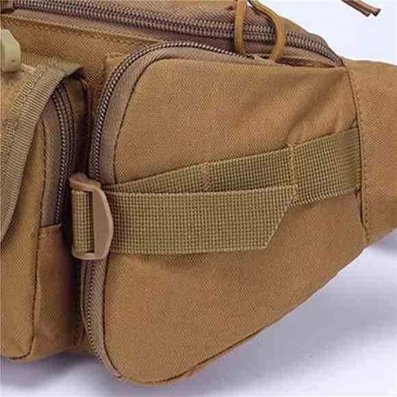 Men Outdoor Tactical Chest Waist Bag Lightweight Sports Multifunctional Large-Capacity Fanny Pack for Running Camping