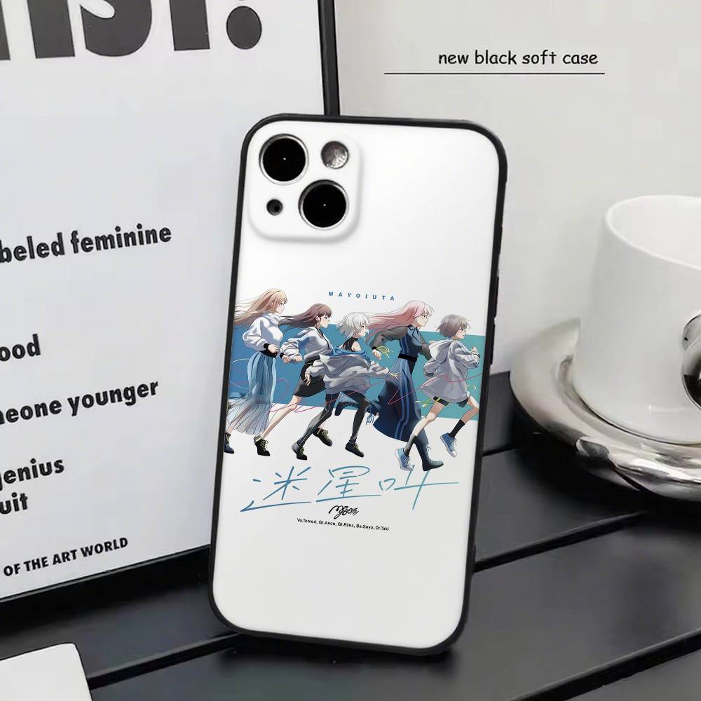 Anime Girl Band MyGO Phone Case Silicone Soft For IPhone 17 Air 16 15 14 13 12 11 Plus Pro Max Plus