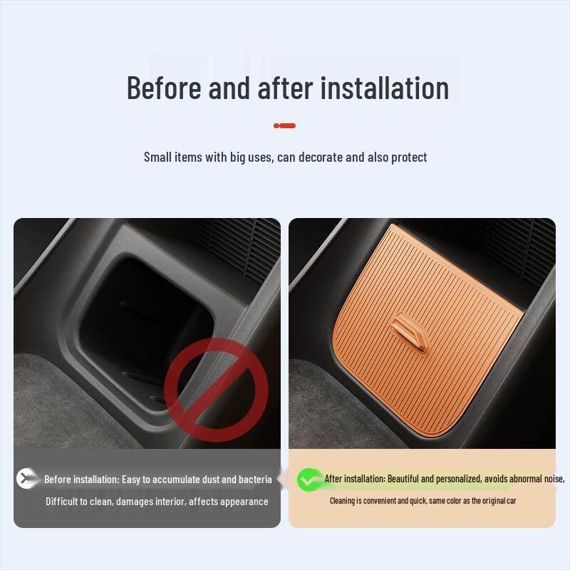 Central Console Storage Box with Aroma Diffuser for YU7 Car Interior