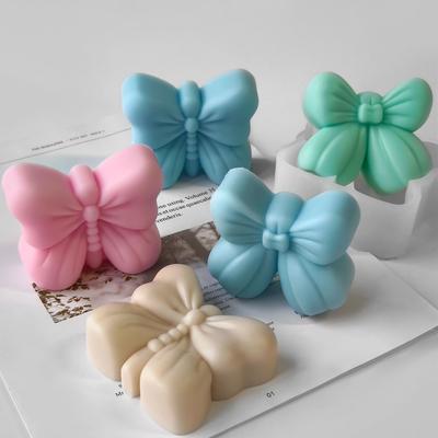 Candela Aromatica a Farfalla Stampo in Gesso Ornamento Sapone Fatto a Mano Cera di Soia Materiali per Fare Candele Stampo in Silicone Papillon Fai da Te
