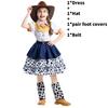 Story Toy Jessie Cosplay Dress Set Clothing Halloween Party Stage Performance