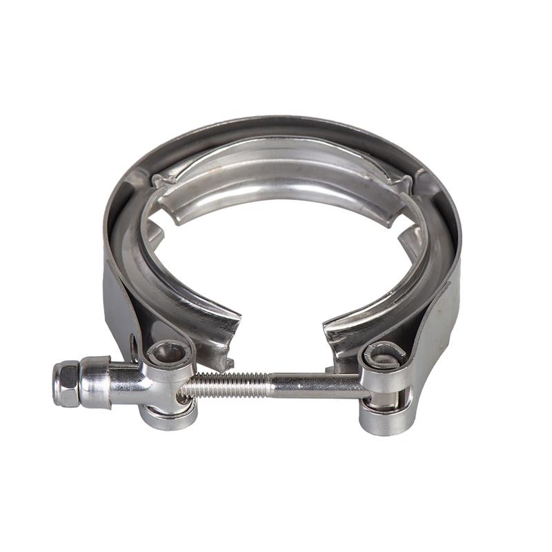 universal 2,2.25,2.5,3,4 inch V-Band Clamp Flange Kit Turbo Downpipe Wastegate V-band Turbo Exhaust Pipes Car Accessories