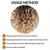 Lockiges Haar Styling Elastin Lockiges Haar Feuchtigkeitsspendendes und Feuchtigkeitsspendendes Haar Flauschiges Styling Haarpflege Elastin