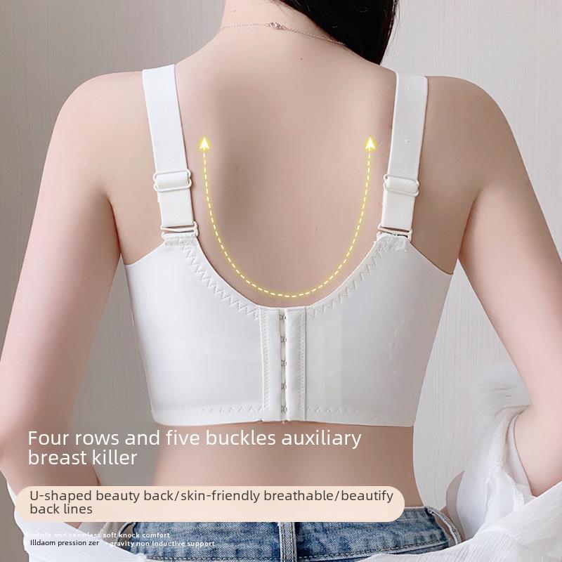 Summer Ultra-Thin Wireless Full Cup Bra: Enhances Shape & Prevents Sagging