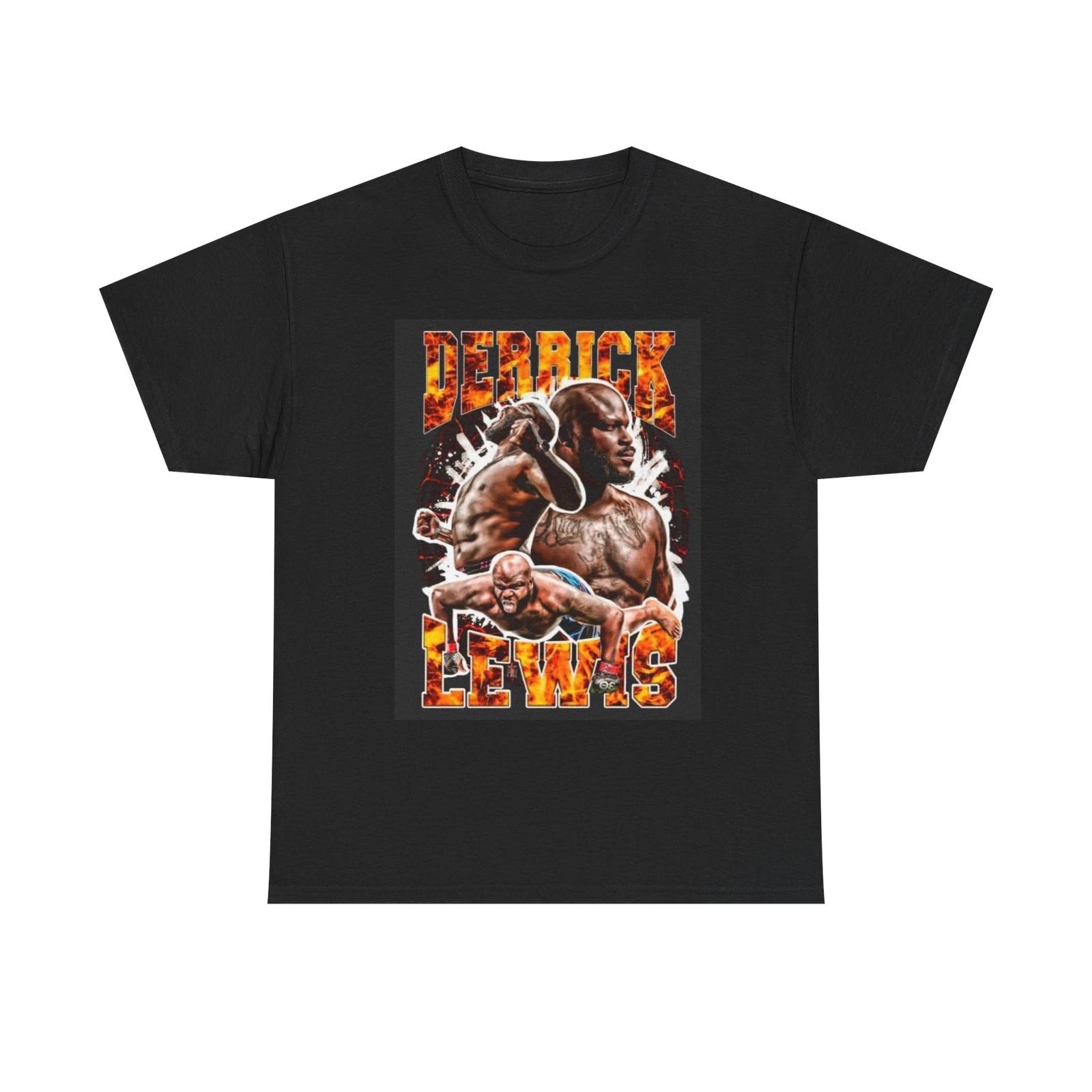 Men s and Women s T-shirts Derrick Lewis Graphic XS