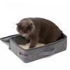 Waterproof Portable Pet Toilet Oxford Cloth Mobile Cat Toilet Foldable Cat Litter Box  Going Out