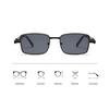Men'S Retro Square Punk Sunglasses Women'S Luxury Metal-Frame Eyeglasses Outdoor Fishing Cycling And Driving Sunglasses
