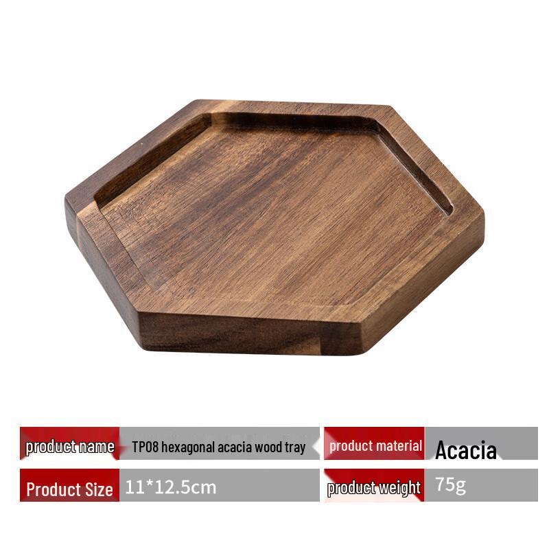 Aiqiyixuan SJ Japanese Style Wooden Serving Tray
