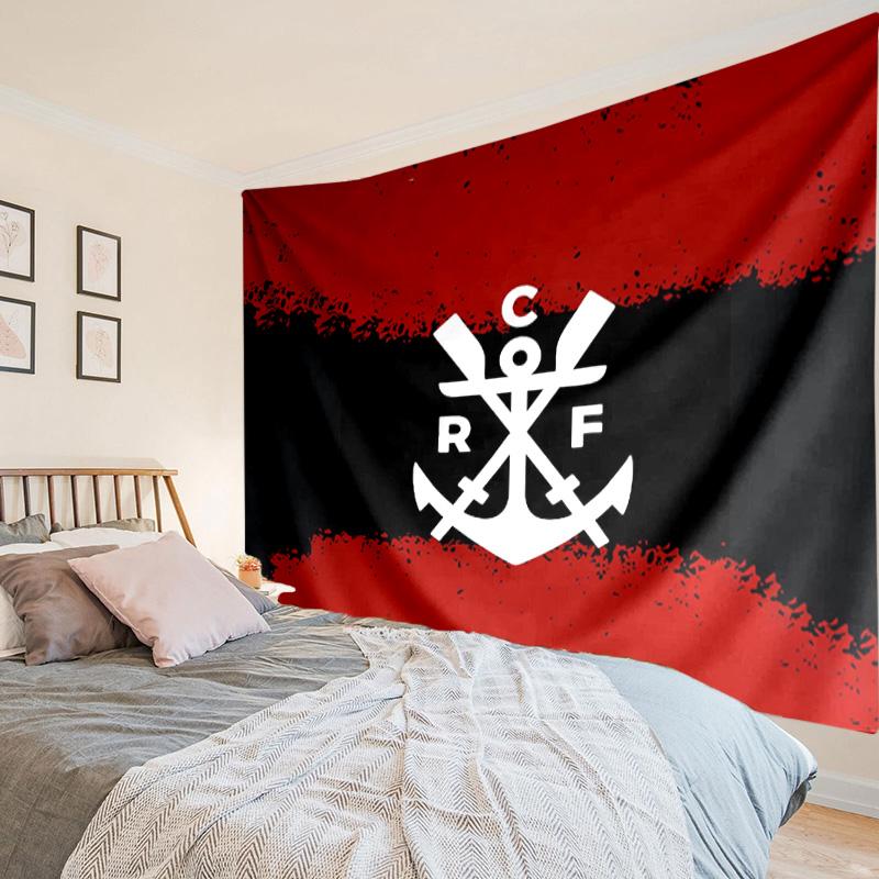 1PC FLAMENGO Emblem Design Tapestry Hanging for Bedroom,Livingroom, Playroom,Decor Art Room Wall Tapestry Holiday and Birthday Gifts