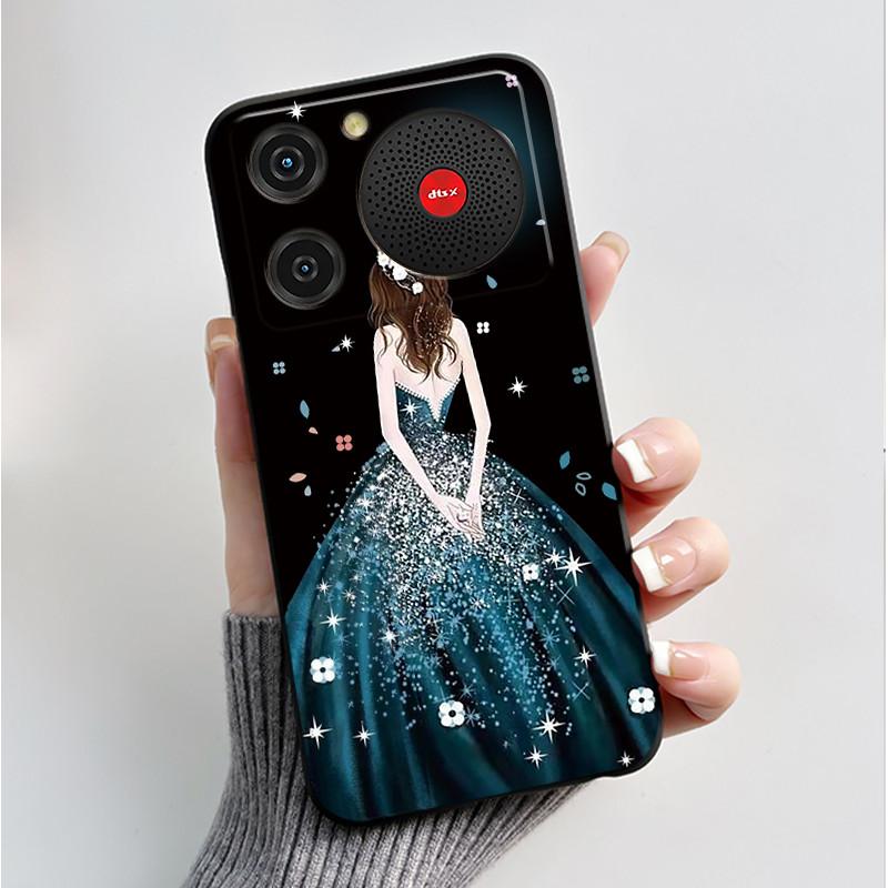 For Nubia Music Case Z2353 Butterfly Flowers Silicone Phone Cover For ZTE Nubia Music Funda Protection Shockproof Bumper Shell