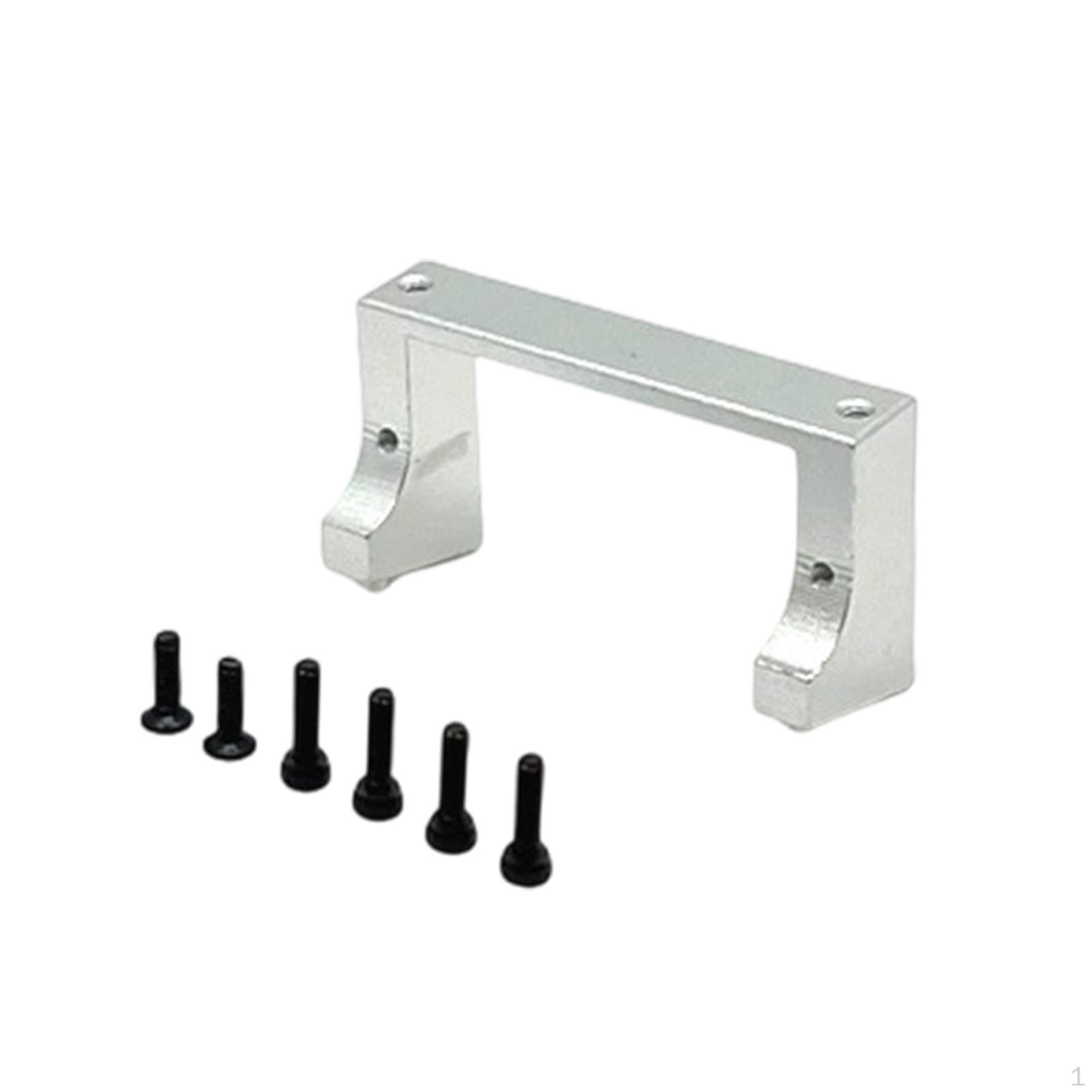 

Aluminum RC Servo Mount for 244016 And Micro Screws, Seat, Fixed Mount, 1:24 Vehicles, Easy срібний