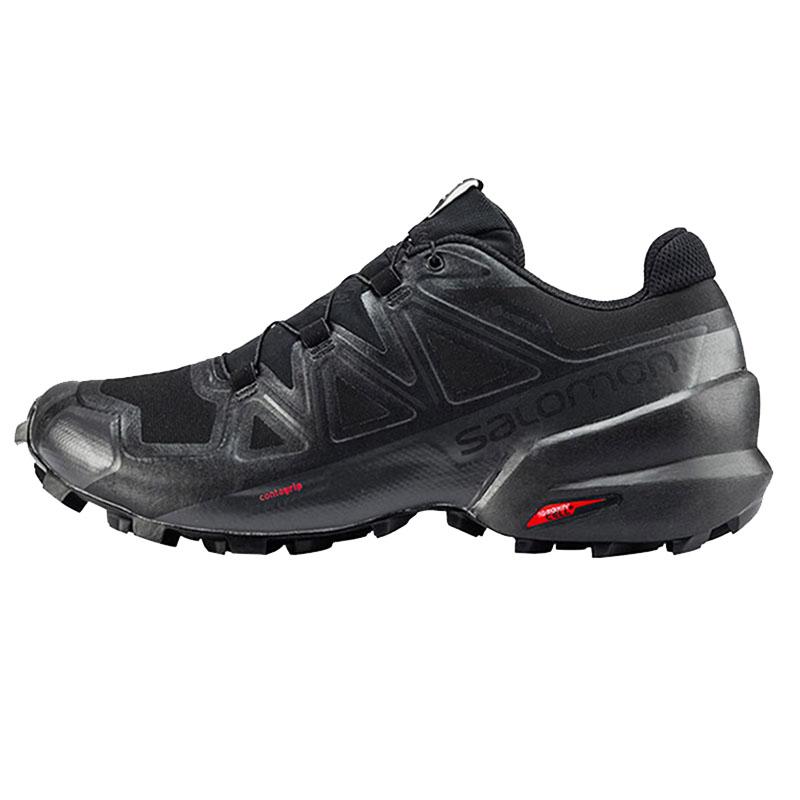 SALOMON Speedcross 5 Running Shoes Women s Low top Black Sneakers 407954 36⅔