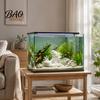 Underwater Landscaping Decor 3D Printed Coral Cave Aquarium Decoration for Small Fish Shrimp, Tank Eco Friendly Hideout, Realistic Hollow Ornament