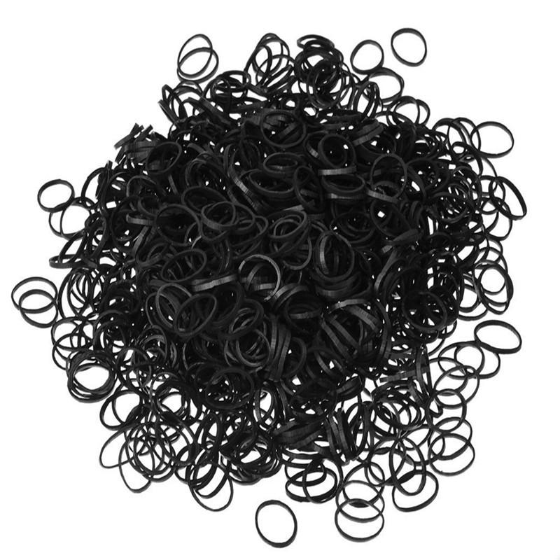 Hair Ring Rubber Ropes Hair Accessories Disposable Elastic Hair Bands Ponytail Holder Rubber Band Scrunchies