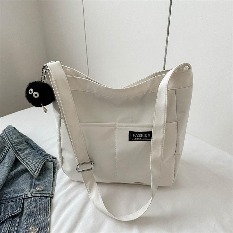 Chic Retro Canvas Tote Bag For Women With Large Capacity Perfect For Casual Outings