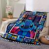 1pc Stitch Lilo & Stitch Home Office Outdoor Blanket Gift for Kids Adults