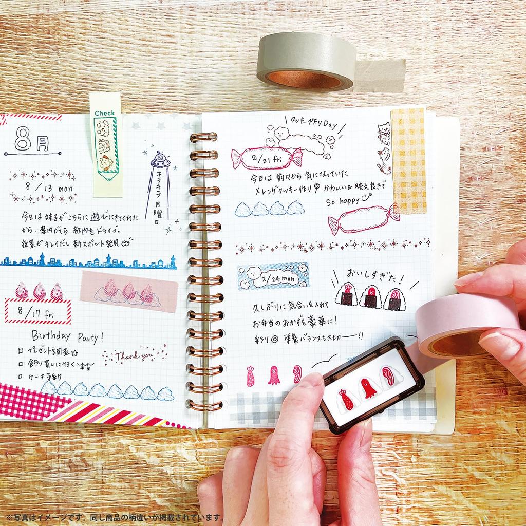 Kutsuwa Stamp Hankokodeco Thank You Candy DE015A