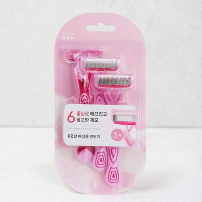 6 Blade Razor For Women 3P