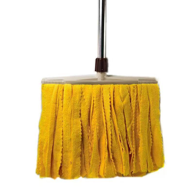 Ultra-Fine Fiber Stainless Steel Mop Head: Large, Thick, Traceless, Ideal for Shopping Malls.