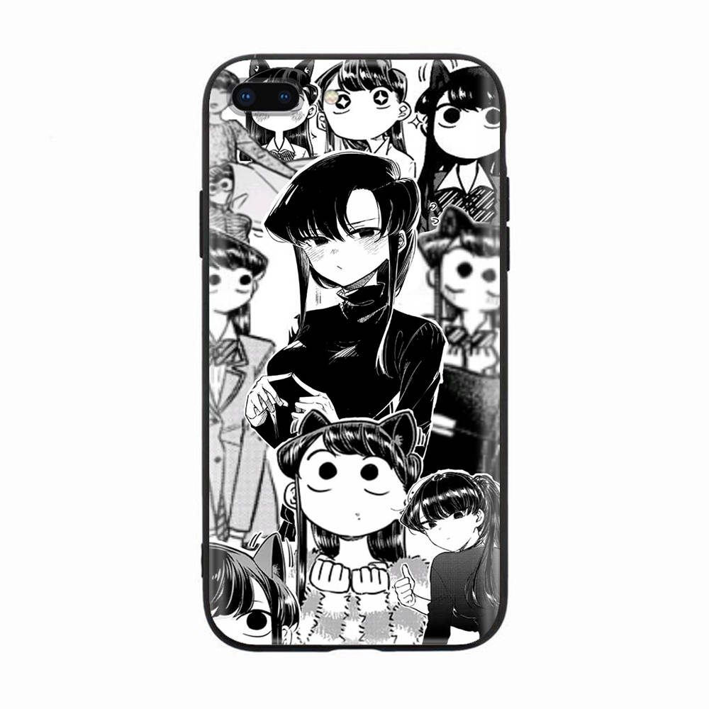 Black Case for Xiaomi Redmi 13C Note 9 iPhone XR 7 8 14 15 11 12 13 X XS Pro Max Samsung A25 S23 S24 FE Ultra Plus Komi San