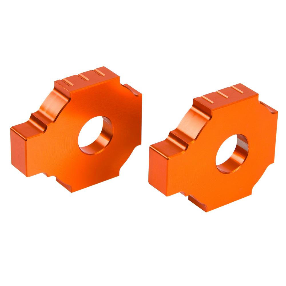 For KTM Duke RC 125 200 390 Axle Blocks Chain Adjuster 125 Duke 200 Duke 390 Duke 2011-2024 RC125 RC 200 RC390 2014-2024 2023