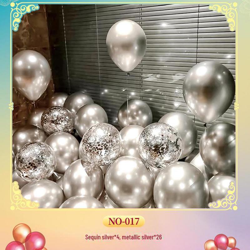 Celebrity Red Sequin Balloon Set - Perfect for Birthdays, Weddings & Parties