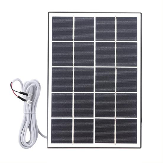 3.3W Solar Panel Ultra-Thin Design High/Low Temp Resistant Waterproof Emergency